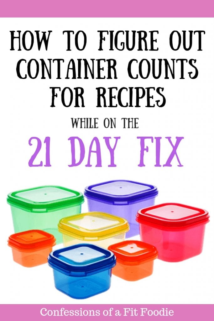 The Ultimate 21 Day Fix Container Guide (Plus A Free Printable