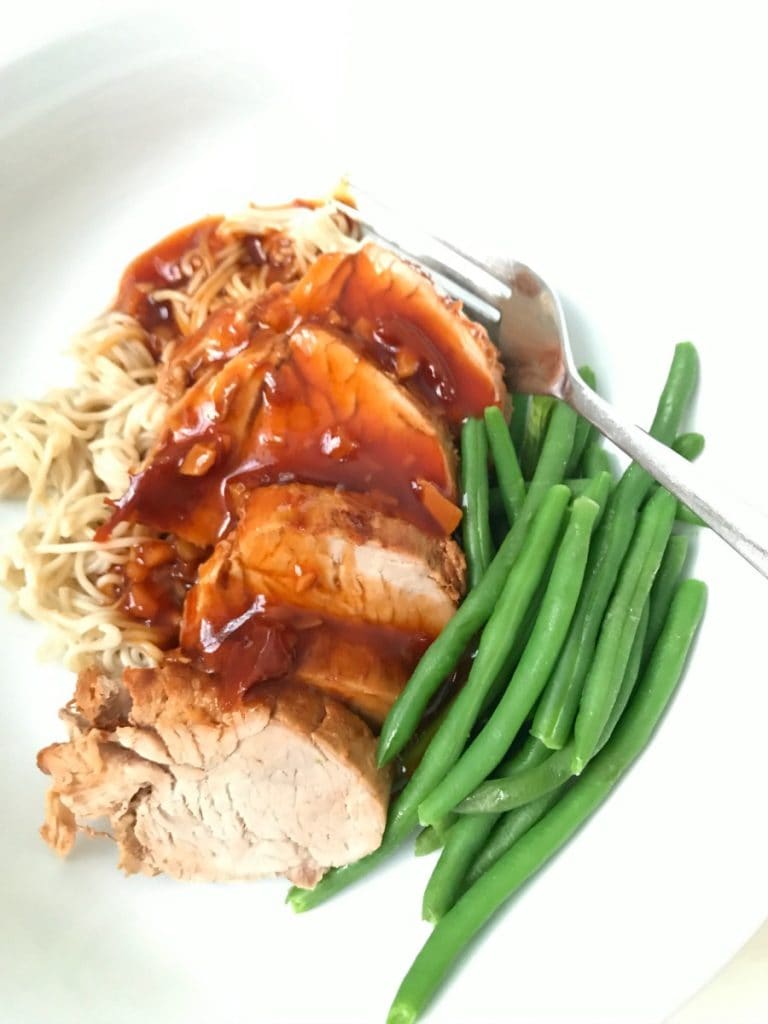 Instant Pot Asian Pork Tenderloin| Confessions of a Fit Foodie 