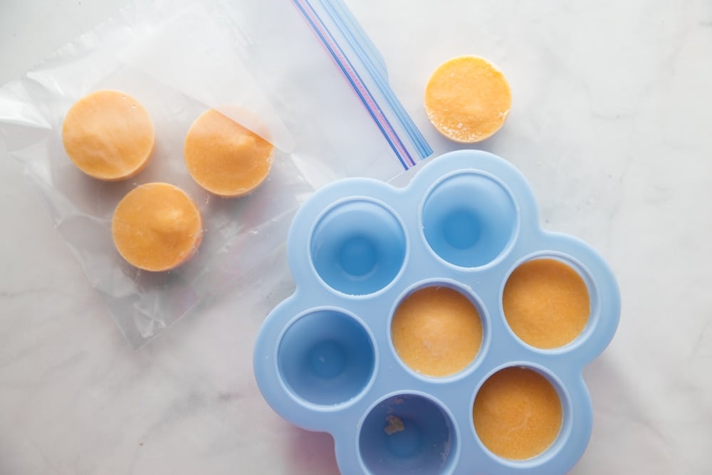 How To Freeze Broth for Meal Prep -- Using Silicone Muffin Tins + Molds