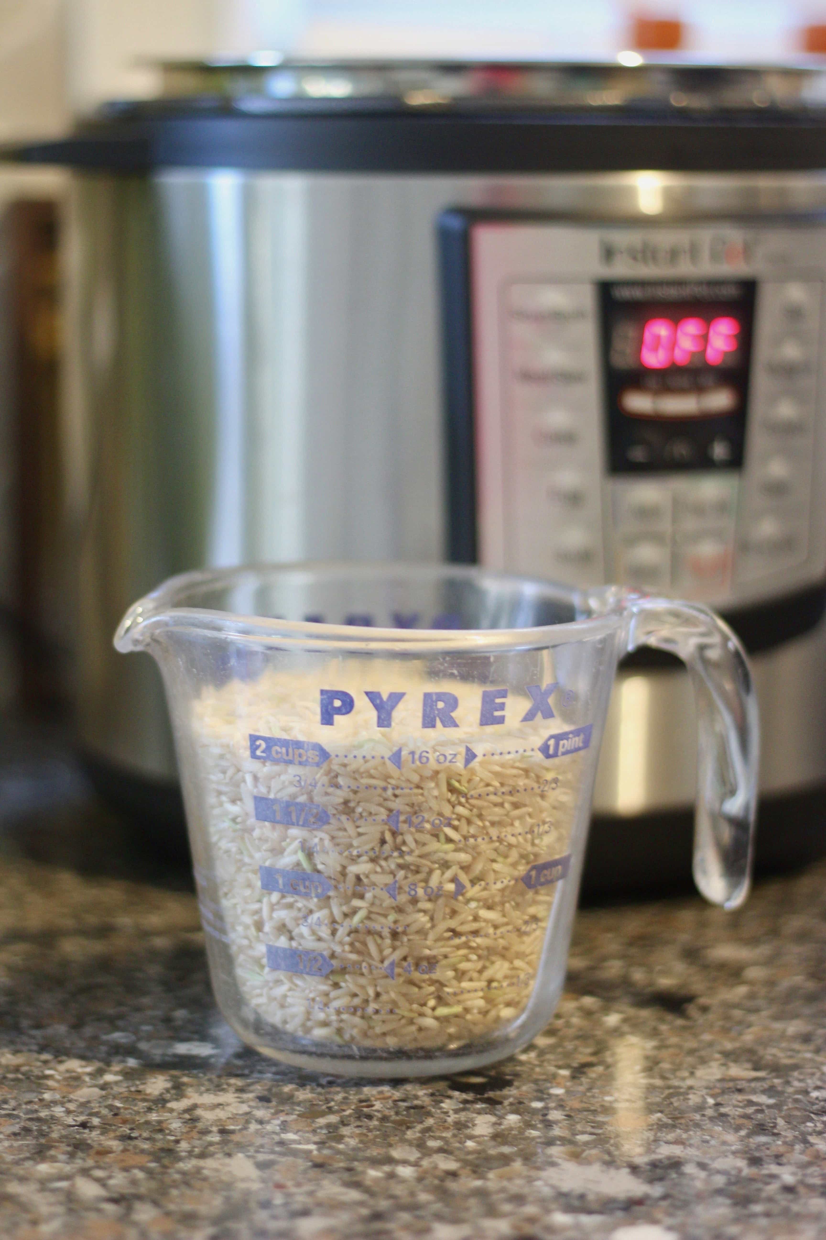 Instant pot rice measuring cup sale