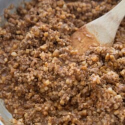 Taco Meat in a Skillet