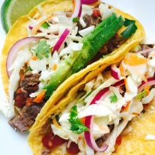 Instant Pot Flank Steak Tacos Confessions Of A Fit Foodie