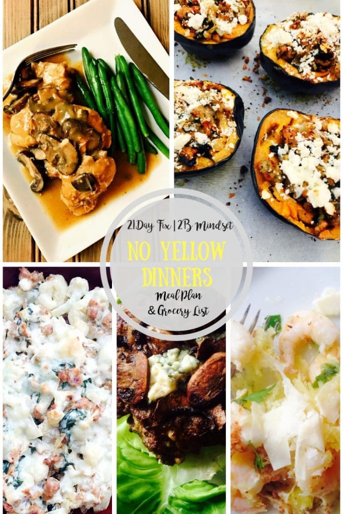 21 Day Fix ALDI Meal Plan and Shopping List - Beach Ready Now