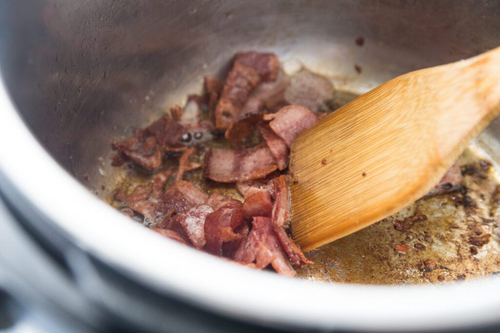 Cooking bacon in the instant pot