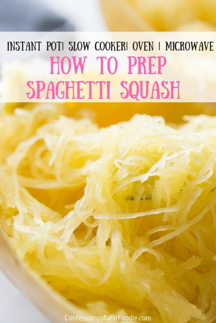 How to Prep Spaghetti Squash [+ Recipes!] - Confessions of a Fit Foodie