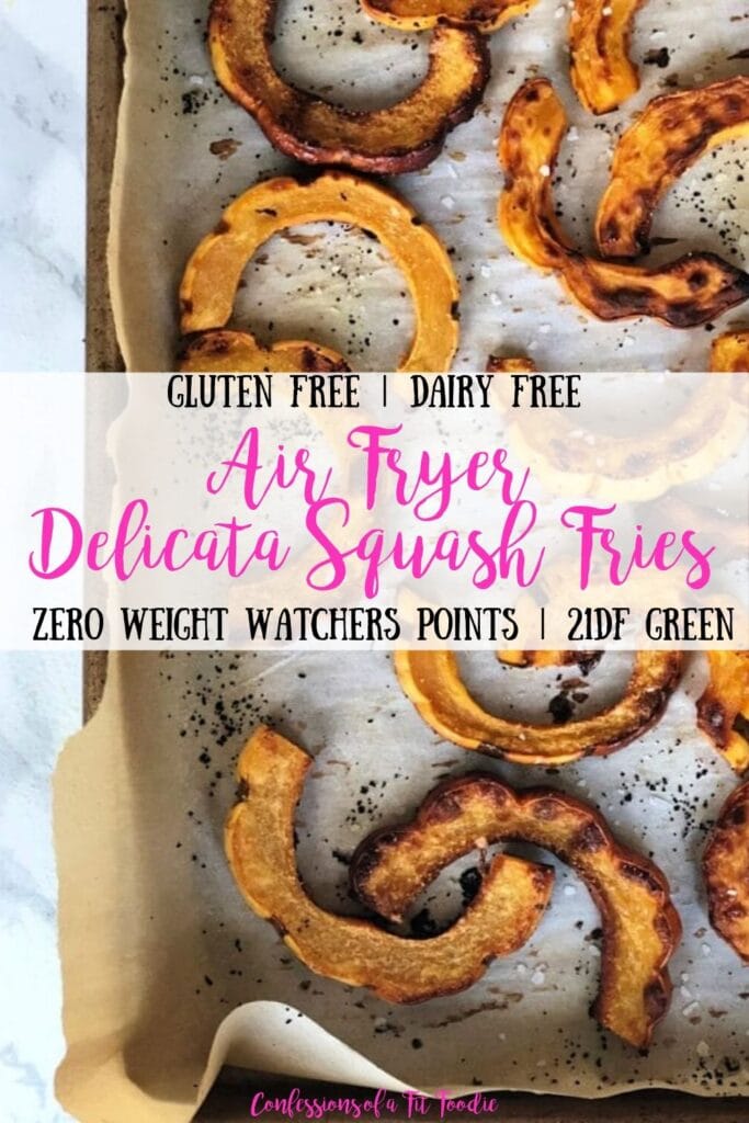Pinterest Image for Delicata Squash Fries