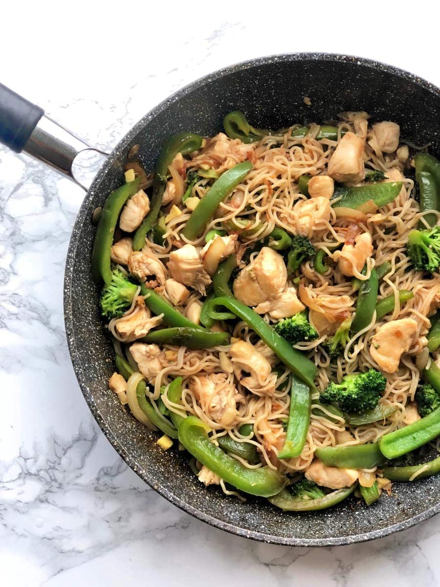 Healthy Chicken Ramen Noodle Stir Fry Confessions Of A Fit Foodie