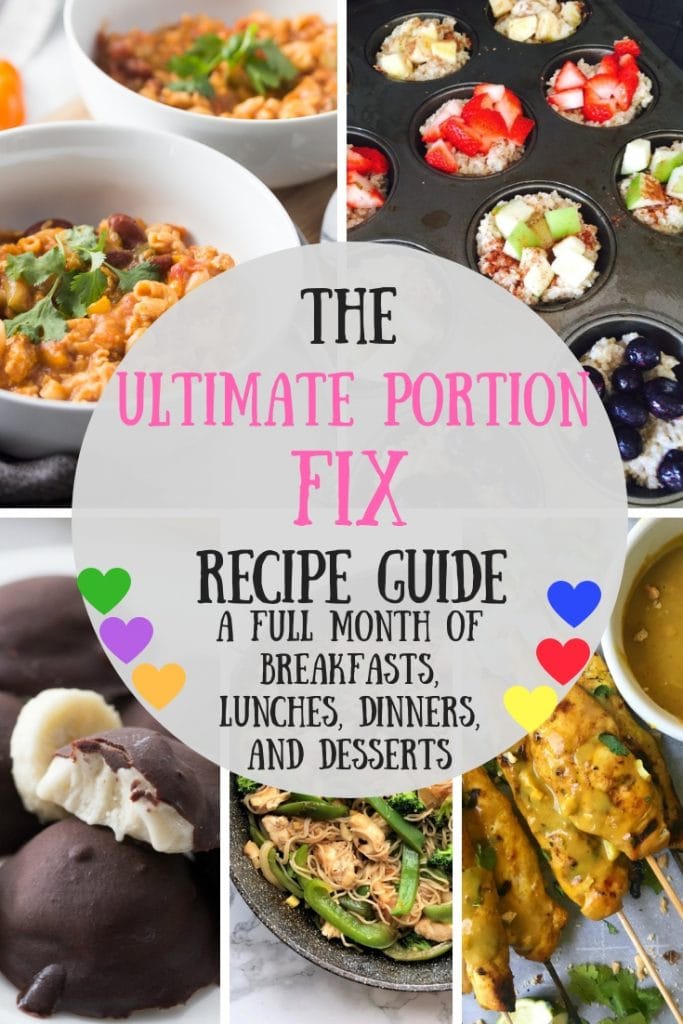 Looking for an Ultimate Portion Fix Recipe for your meal plan?  How about a month's worth?  I have 31 tried and true Ultimate Portion Fix dinners, breakfasts, lunches, desserts and even a whole Ultimate Portion Fix Instant Pot section! 21 Day Fix Recipes | Ultimate Portion Fix Recipes | Ultimate Portion Fix Meal Plan #21dayfix #ultimateportionfix #confessionsofafitfoodie