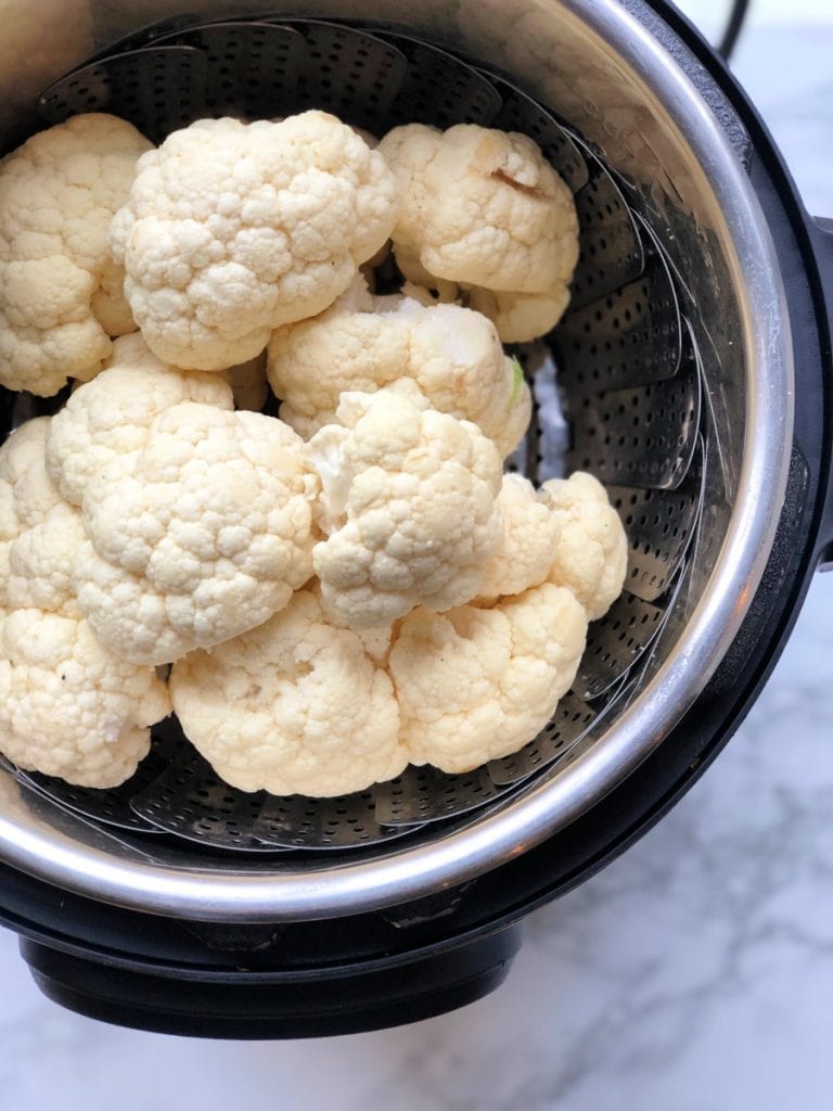 Raw Cauliflower in an Instant Pot