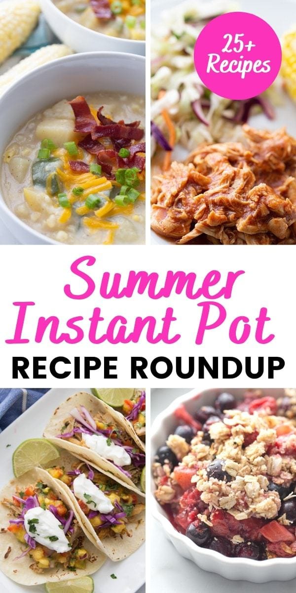 Summer best sale instapot recipes