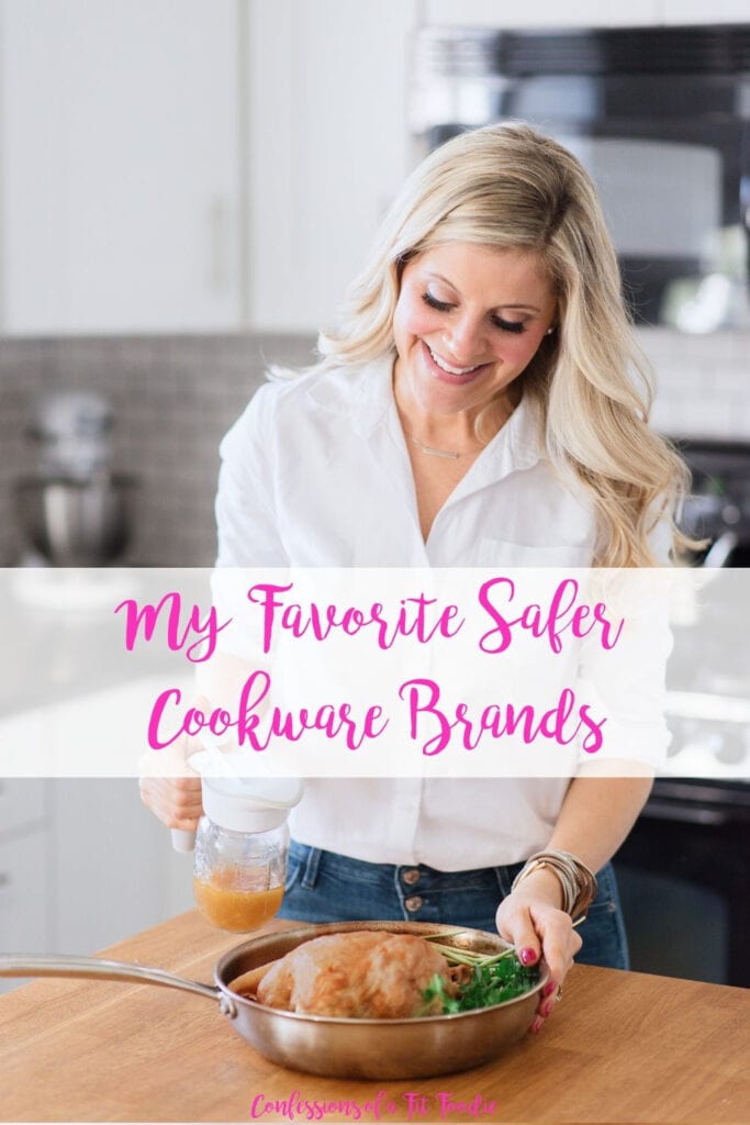 Searching for Safer Cookware?  I get asked all the time about what cookware I use in my kitchen, so here are two brands of safer pots and pans that I love and use every day. Non-toxic Cookware | Non-toxic Cookware Brands | Stainless Steel Co