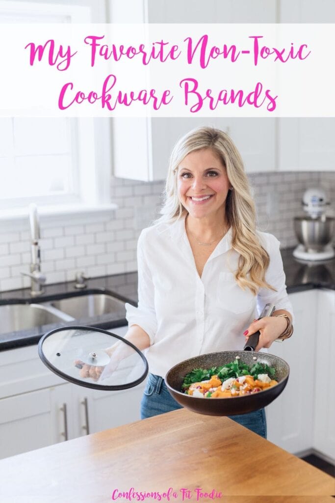 Searching for Safer Cookware?  I get asked all the time about what cookware I use in my kitchen, so here are two brands of safer pots and pans that I love and use every day. Non-toxic Cookware | Non-toxic Cookware Brands | Stainless Steel Co