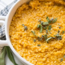 Instant Pot Butternut Squash Risotto [Gluten-free | 21 DF | WW]-image