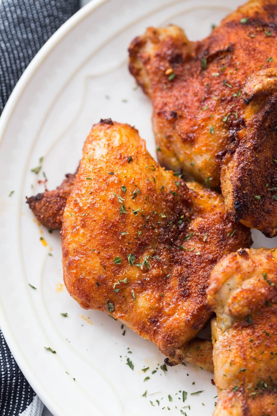 Crispy Chicken Thigh Supper: Instant Pot and Air Fryer Combo