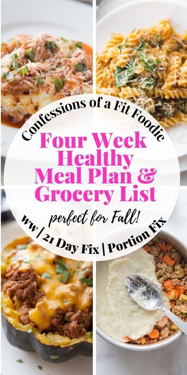 Printable 21 Day Fix Weekly Meal Planner - Carrie Elle