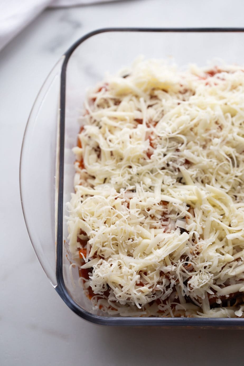 Baked Eggplant Parmesan [no breading] Confessions of a Fit Foodie