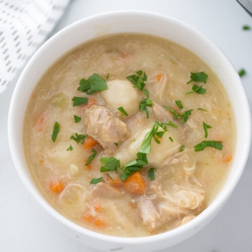 Gluten Free Chicken and Dumplings - All the Healthy Things