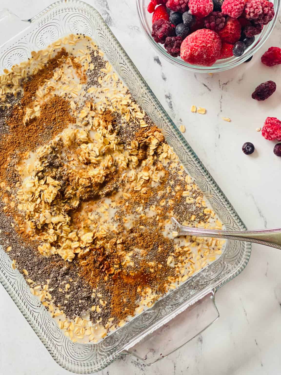 One Pan Baked Oatmeal Confessions of a Fit Foodie