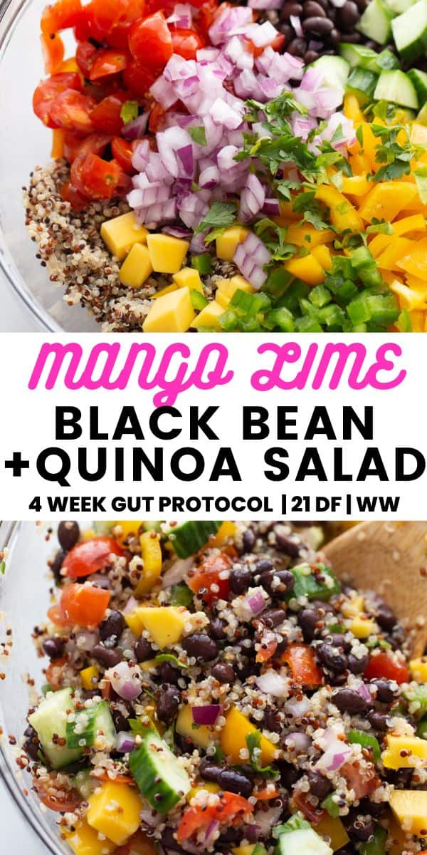 Black Beans and Quinoa Salad - Confessions of a Fit Foodie