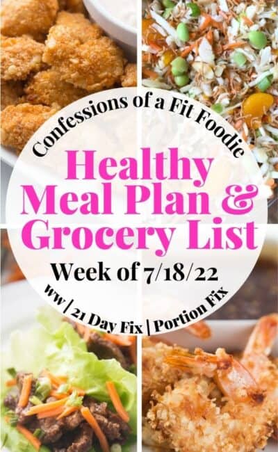 Meal Plans Archives - Confessions of a Fit Foodie