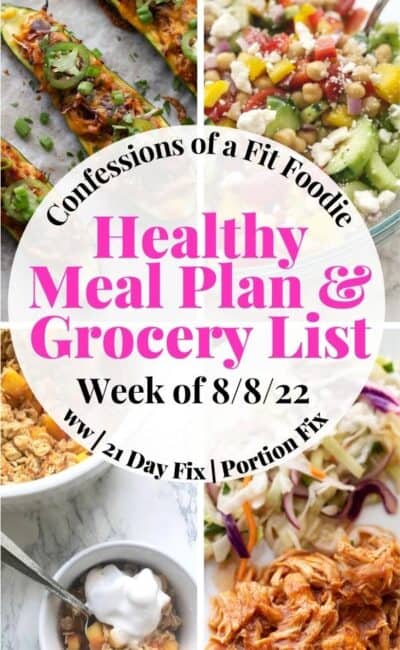 21 Day Fix Meal Plan Vol. 15 ❤️🧡💚💜💛💙