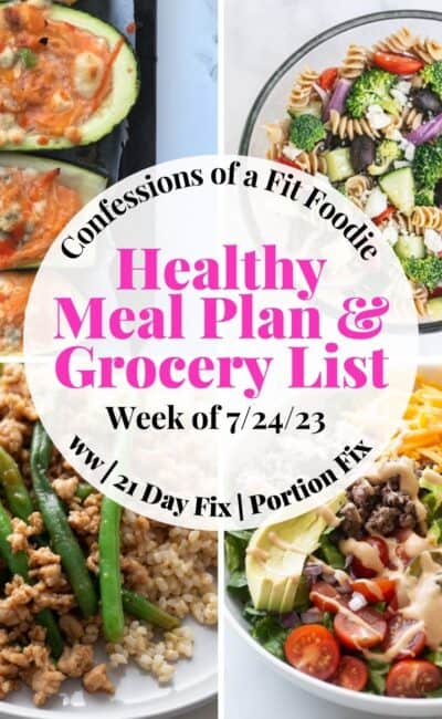 21 Day Fix Meal Planner PDF [Free!] - Confessions of a Fit Foodie