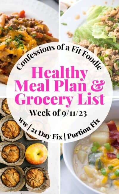 The BEST 21 Day Fix Meal Plans - Confessions of a Fit Foodie