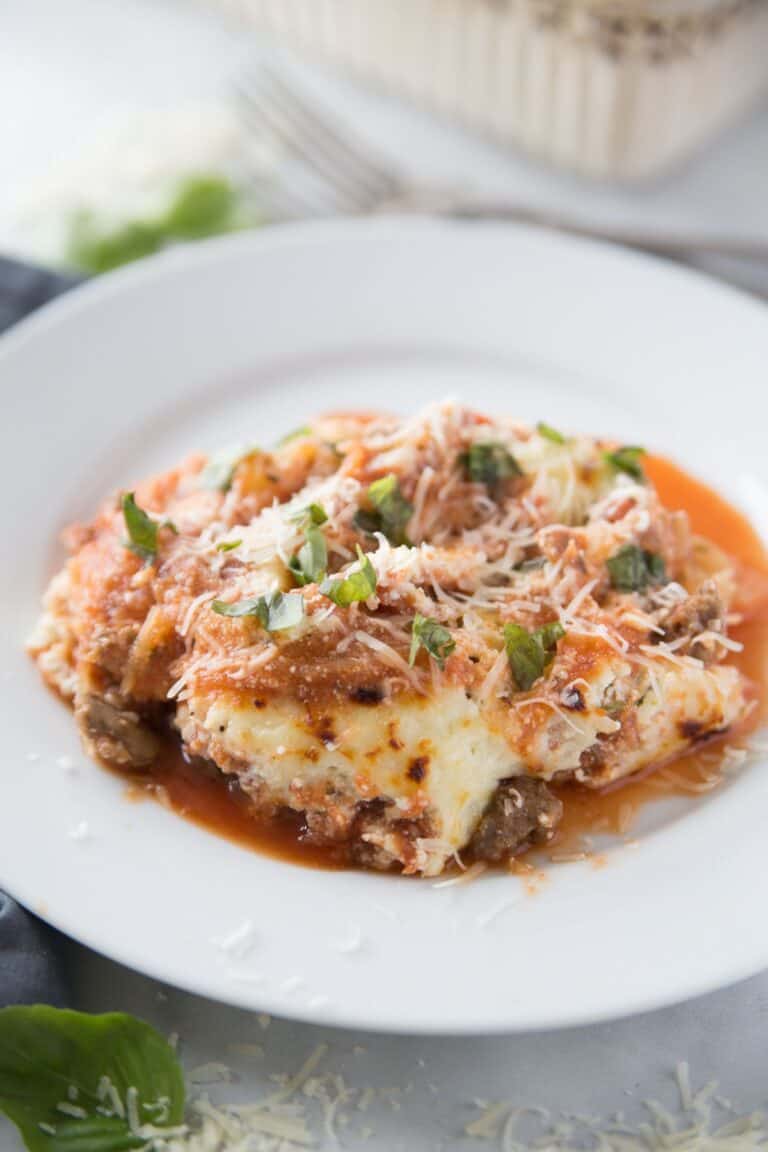 Spaghetti Squash Lasagna - Confessions of a Fit Foodie