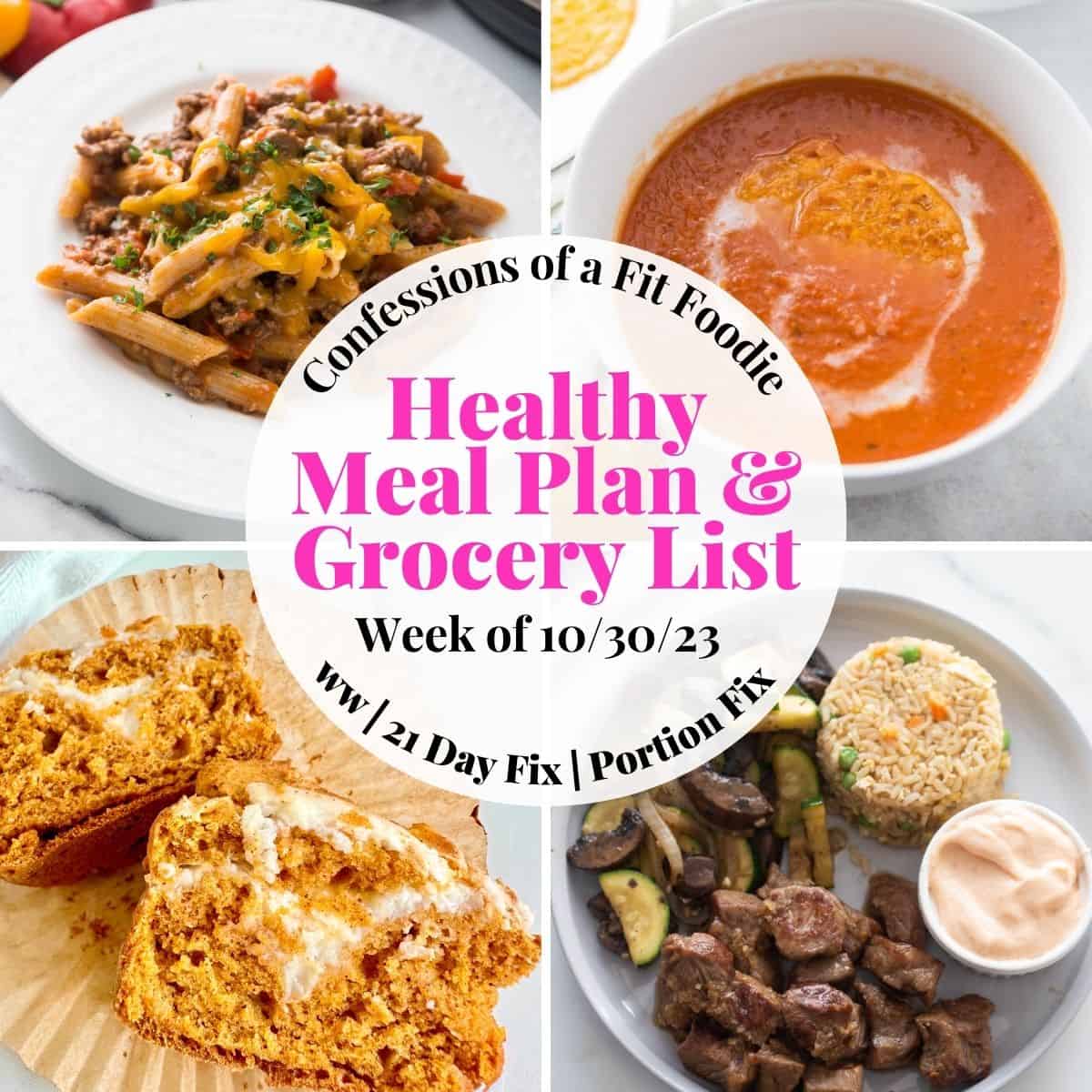 Updated 21 Day Fix Food List - Free Printable - Confessions of a Fit Foodie